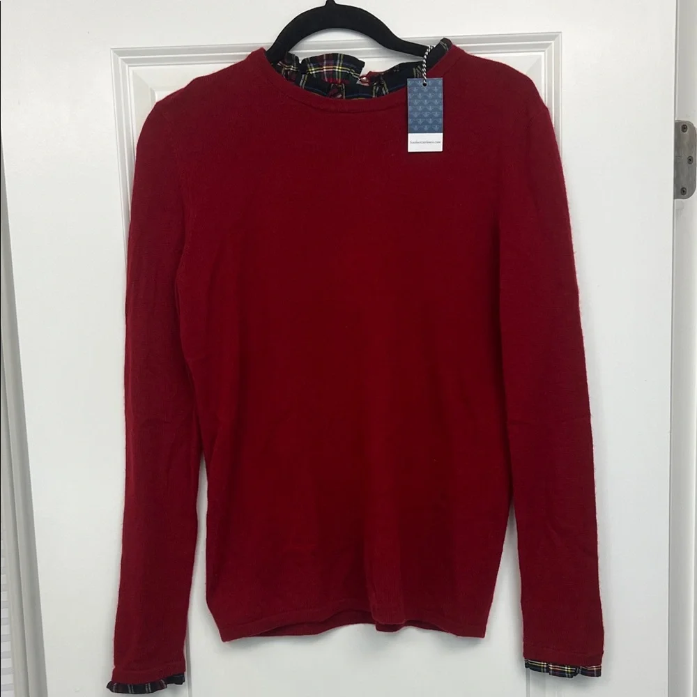 NWT Classic Red Tartan Sweater 🎄 - Picture 1 of 6
